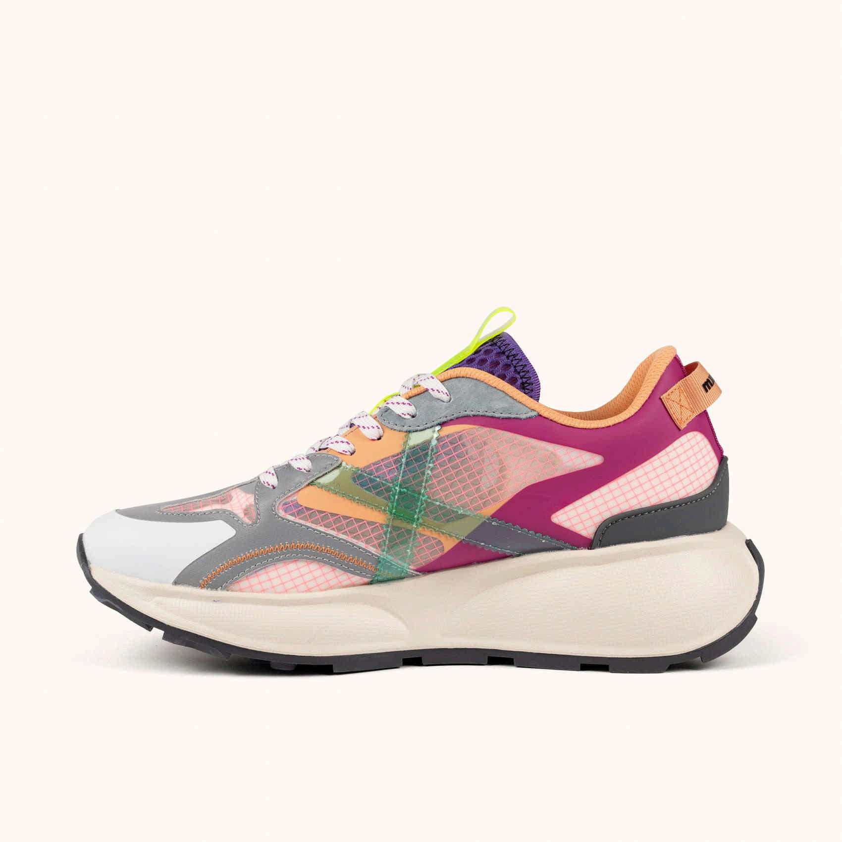 Miniatura 3.0 de T&ecirc;nis de Corrida Trainner Rosa/Laranja Munich