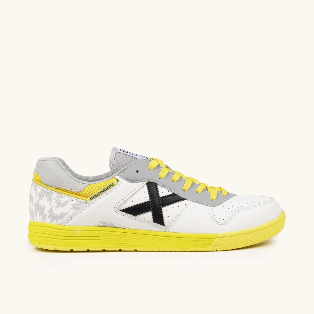 Branco / Amarelo Neon