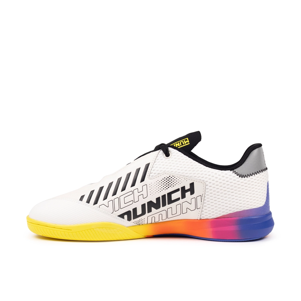 Miniatura 2.0 de Chuteira Futsal Rondo Branco/Colorido Munich